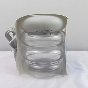 Room Essentials LED Jewelry Storage Lamp Clear Rechargeable Touch Portable Light